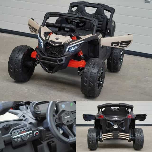 3-9km/h AUTO BUGGY MAVERICK dla dzieci 800W + PILOT mp3 autko can-am
