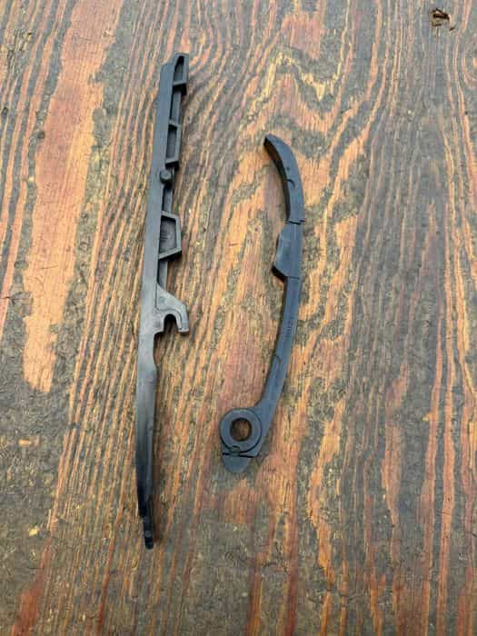 kpl slizgi rozrzadu slizg lewy prawy lancucha Kawasaki kfx 450 r 08-14