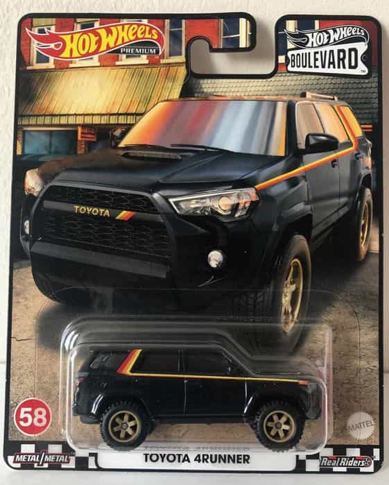 Hot Wheels Premium Toyota 4Runner Boulevard #58