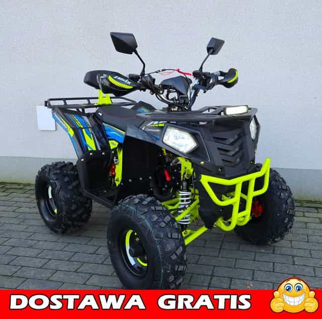 Dostawa GRATIS  w 48h !!! Asix Commander 125 cc BLACK FRIDAY