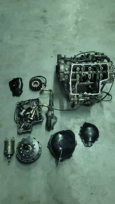 Yamaha R1 rn09 02-03 silnik na czesci glowica kartery blok korbowod