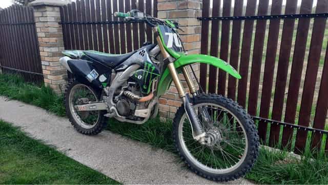 Kawasaki KX450F 450cc – mocny cross, gotowy do jazdy