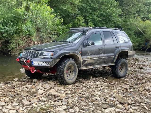 Jeep Grand Cherokee II 4.0 V6 LPG Wyciągarka Zadbany Doinwestowany