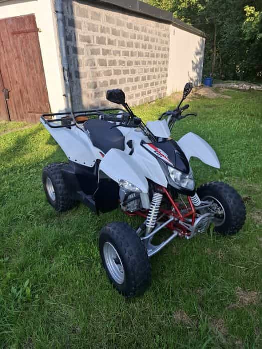 Quad homologacja 250 cm lacky yamah zamiana