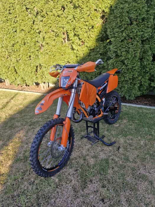 KTM EXC 125 2t , KAT A , KAT B. Po odbudowie.