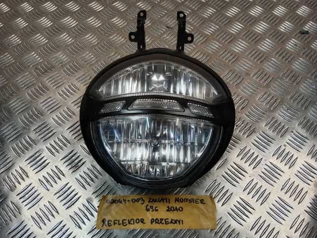 Ducati Monster 696 Reflektor Przedni Lampa Przód Przednia 08-14 Stelaż