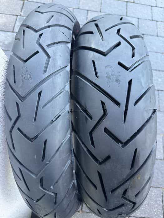 Opony motocyklowe Pirelli Scorpion Trail II 600km przebiegu. bmw gs