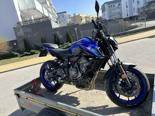 Yamaha MT07 A2 (35KW) stan idelany DOMINATOR//Model2022 Polski Salon!