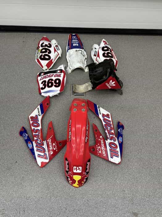 Komplet plastików Plastiki HONDA CRF250 R 04-09