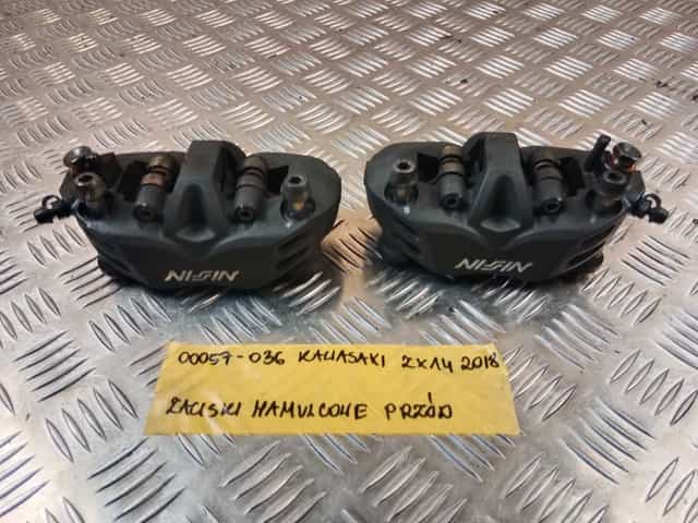 Kawasaki ZX14R Zaciski Hamulcowe Przód Przednie Zacisk Klocki 16-20