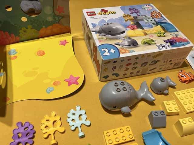 10972 lego duplo ocean zwierzeta