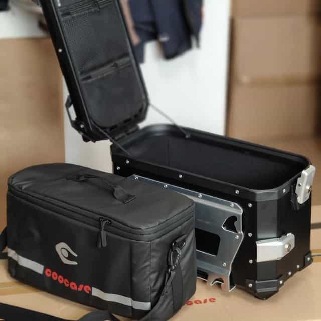 Komplet kufrów Coocase do BMW R1200gs R1250Gs - gotowy kpl z stelażami