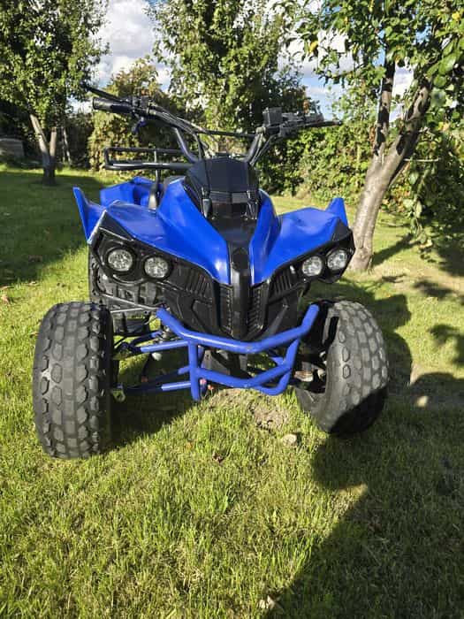 Quad 125 biegi 3+1, duża rama XL koła 8cali