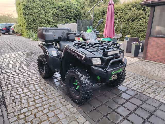 Quad Kawasaki brute force 650 KVF 4x4 homologacja