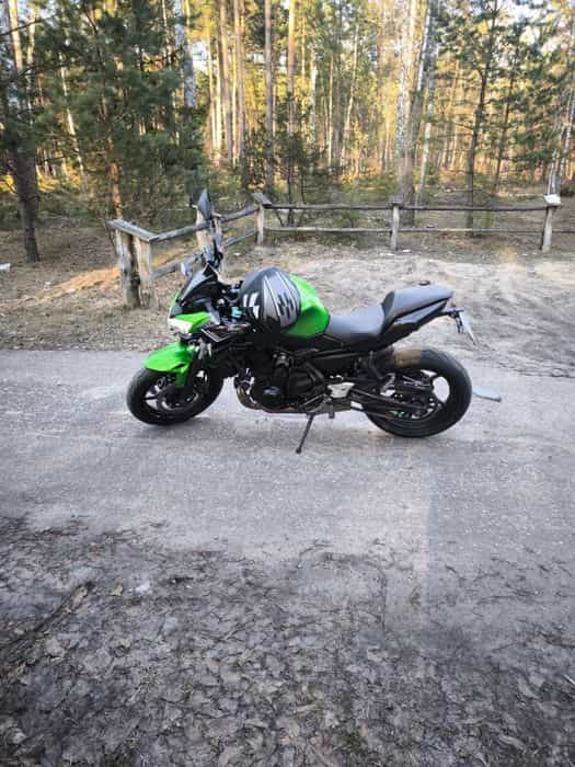 Kawasaki z 650 pełna moc.