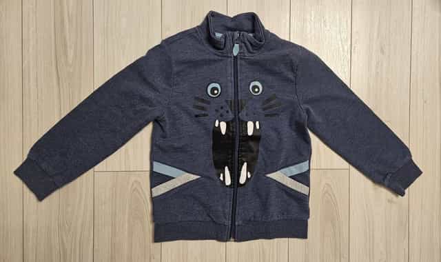 Bluza chłopięca rozpinana coccodrillo rozmiar 110