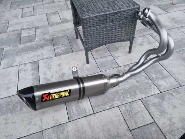 Kawasaki Z650 Kawasaki Ninja 650 Tłumik Wydech Układ Akrapovic 2017-25