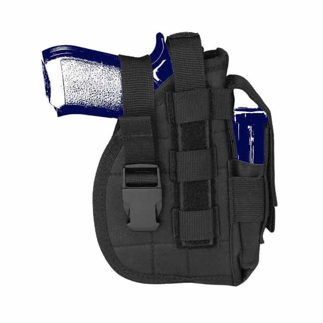 Kabura Pistoletowa Molle Czarna