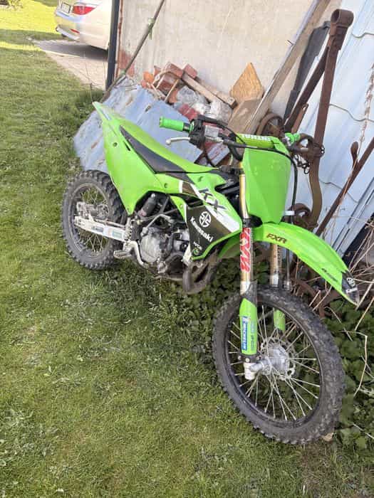 Kawasaki kx85 sx85 yz85 2023 na duzych kolach kx 125 kx
