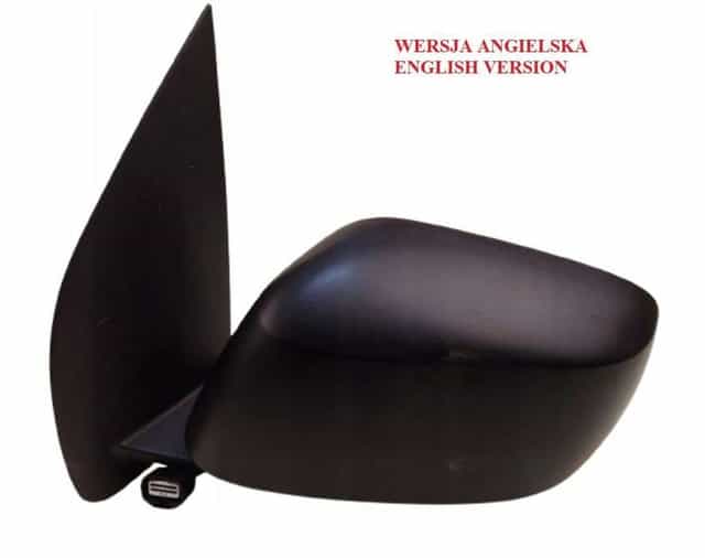 nissan navara d40 lewe lusterko zewnętrzne elektryczne 5 pin 96302-eb0