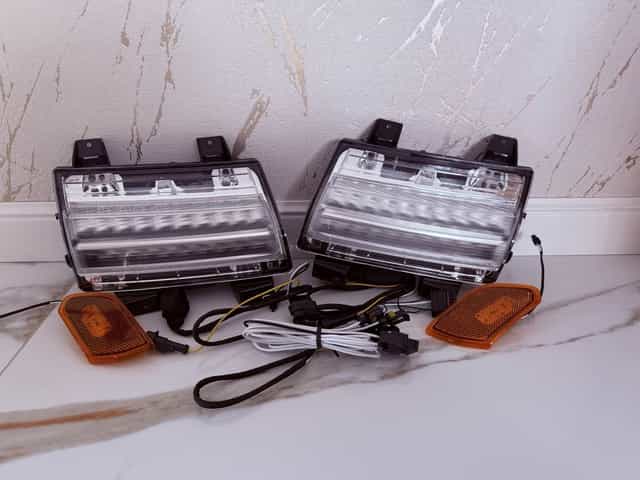 Halogeny Jeep Wrangler 4 zamiennik