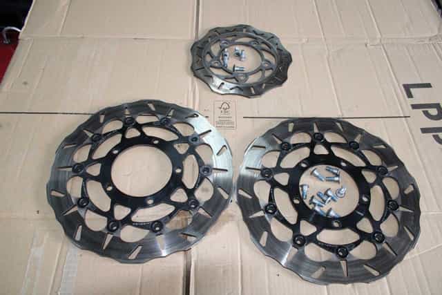 Tarcze Hamulcowe Przód Tył Tarcza Suzuki GSXR 1000 K5 K6 05-06