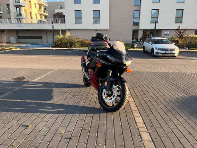 Yamaha R6 RJ05 RJ06 specjalna edycja BLACK with RED FLAME