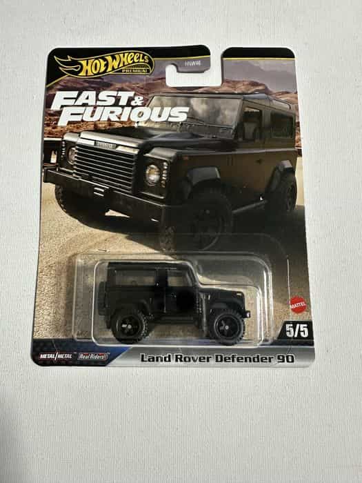 Hot wheels land rover defender 90 fast&furious