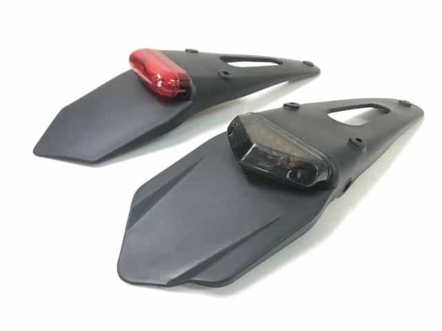 Lampa Tylna Tył Enduro Cross Senda DT WR Husqvarna KTM + Błotnik LED