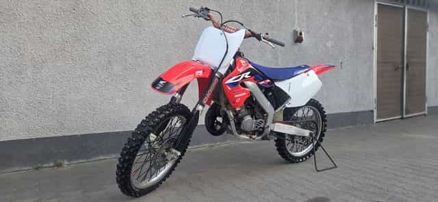 Honda Cr 125 rok 2001 Super Stan tłok selekcja B Okleina Blackbird Dep Pipes V-force