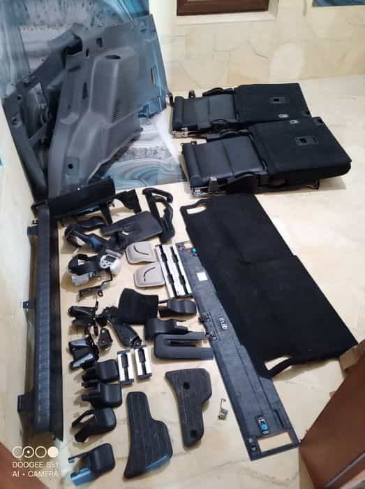 III rząd foteli Toyota Land Cruiser J150,  3 rząd, kanapa