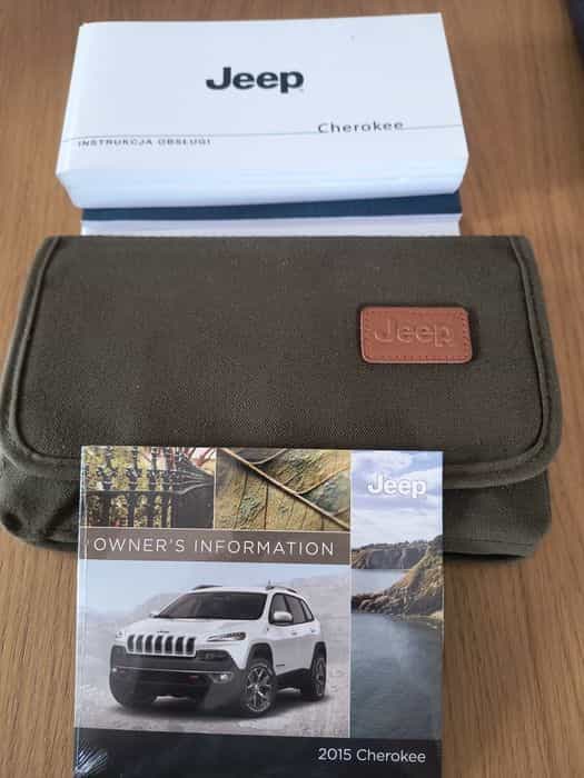 Książka do  Jeep Cherokee 2015 rok