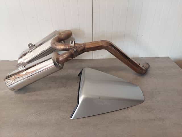 Honda vfr 800 vtec nakladka na fotel wydech tłumik sportowy DAM