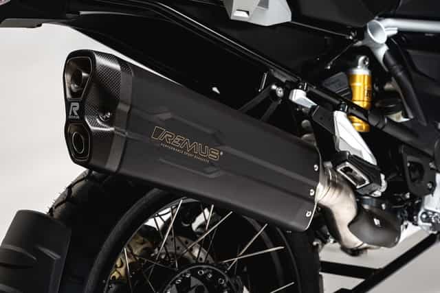 Tłumik Remus 8 2.0 do BMW R1200GS LC / R1250GS - czarny
