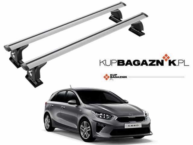 Bagażnik dachowy KIA Ceed Hatchback 2019 do 2025 bazowy belki relingi