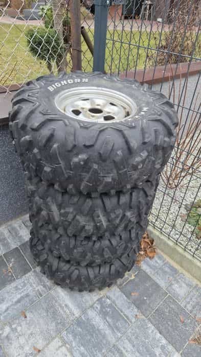 Koła do yamaha grizzly Opony Bighorn quad