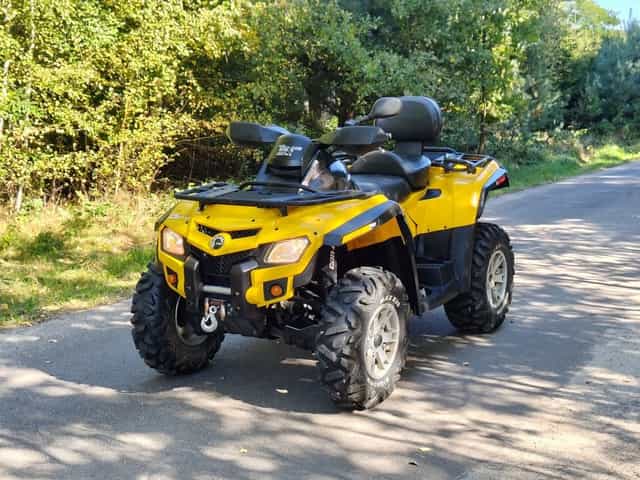 Quad Can Am Can-Am Outlander 650 MAX 4x4 wspomaganie zarejestrowany