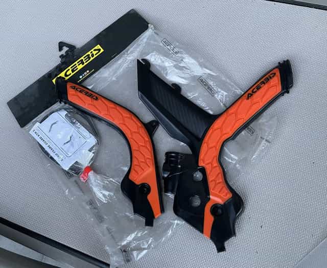 Ktm Sx Sxf 19-22 osłony ramy Xgrip Acerbis xc xcf