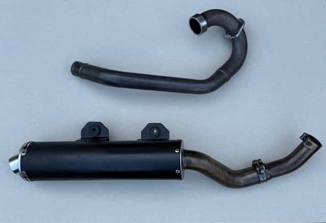 Wydech tłumik kompletny sportowy HMF Yamaha Raptor 700!