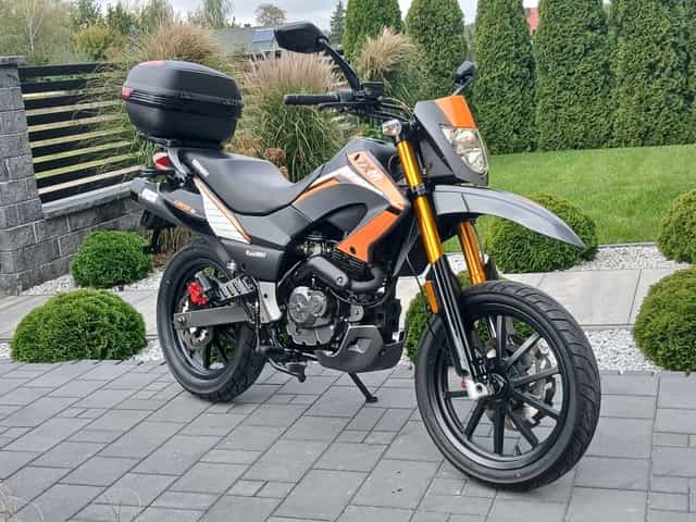 Supermoto Keeway TX 125 Adventure  jak KTM Duke. Super Stan