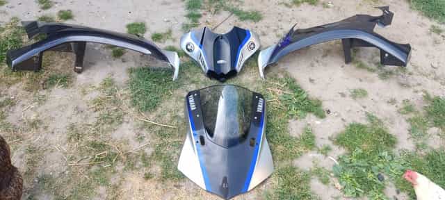 Yamaha R1 M czasza owiewki nakładka baku carbon rn32 rn49