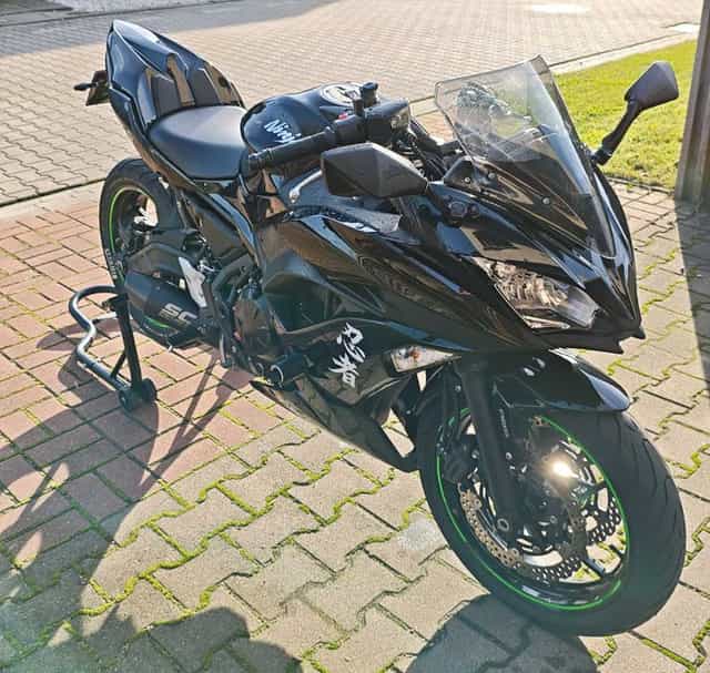 Kawasaki ninja 650 zarejestrowany na A2