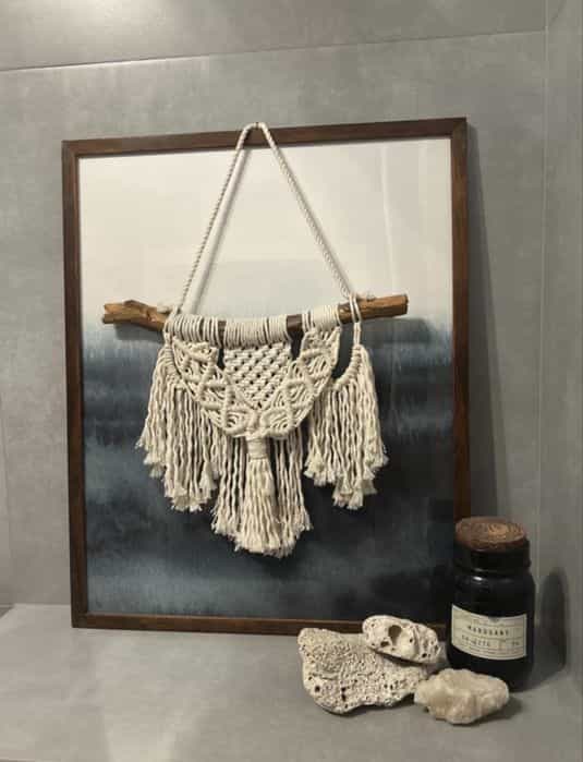 Makrama ozdoba boho