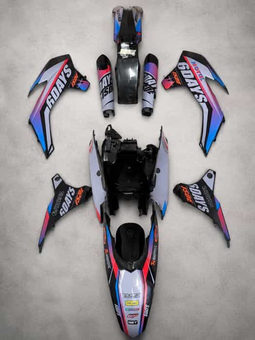 Zestaw plastikow ktm exc 14-16 okleina + acerbis full kit