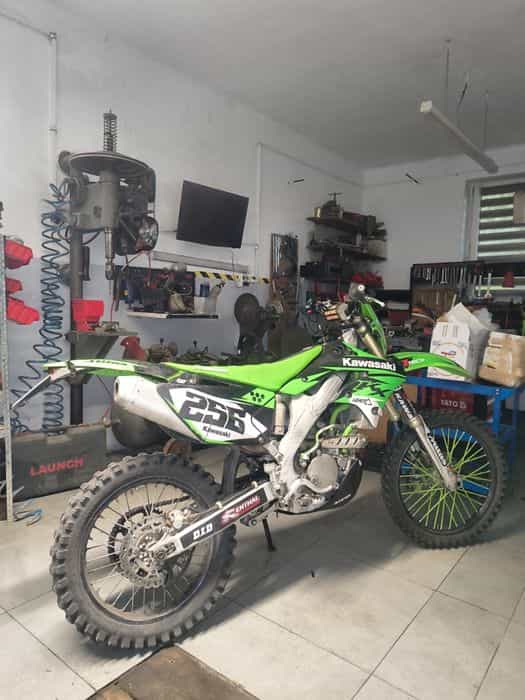 Kawasaki kx250f homologacja a2 zamiana