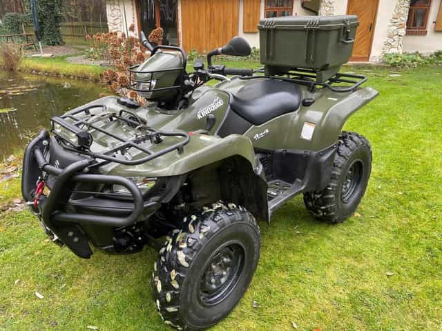 Suzuki Kingquad LT-A 750AXi zarejestrowany homologacja wyciągarka quad