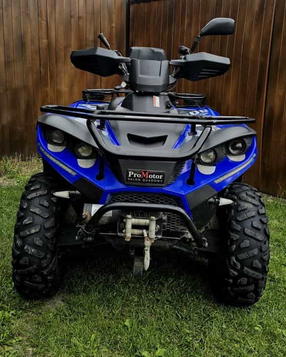 Quad Linhai 300 cm3 z pługiem szybki Stan super dwuosobowy 2 osoby