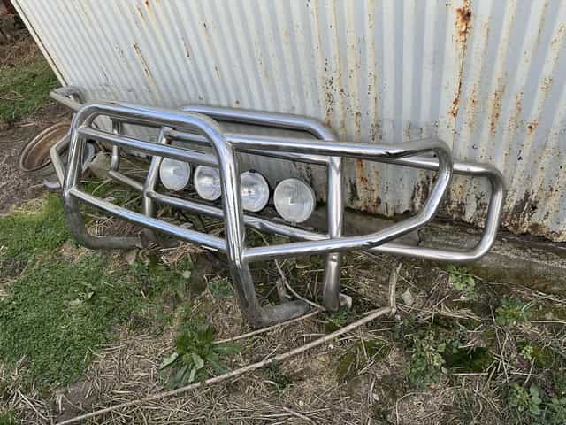 Oryginalne orurowanie kangur chromowane nissan patrol y60 y61