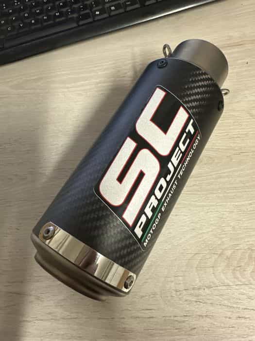 Wydech SC Project 61mm Carbon Bmw s1000rr ZX-6R Honda CBR Suzuki g