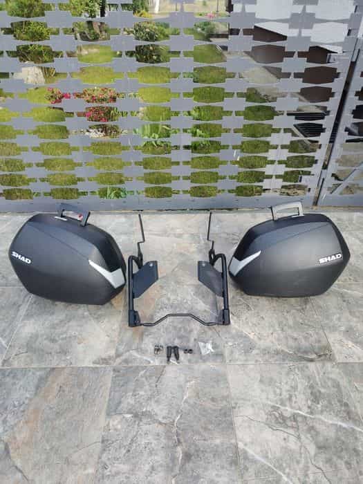 Kufry Yamaha Mt 09 SHAD SH36 stelaż